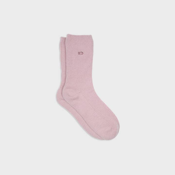 Wool Socks With Pink Angora for wholesale by BILLYBELT