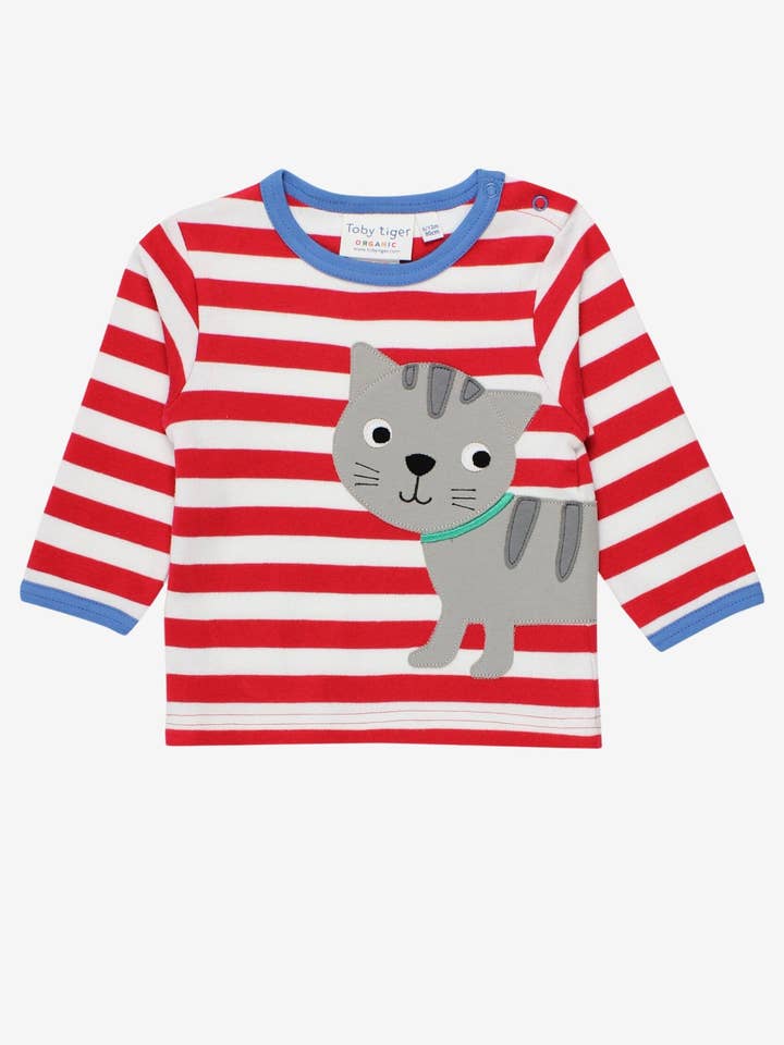Aplicación Langarmshirt Katze para venta al por mayor de Toby Tiger GmbH