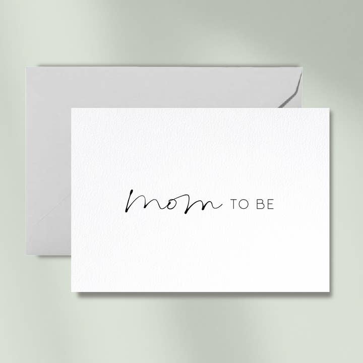 Madre por venir | tarjeta con sobre para venta al por mayor de Debblschebbl Design Studio