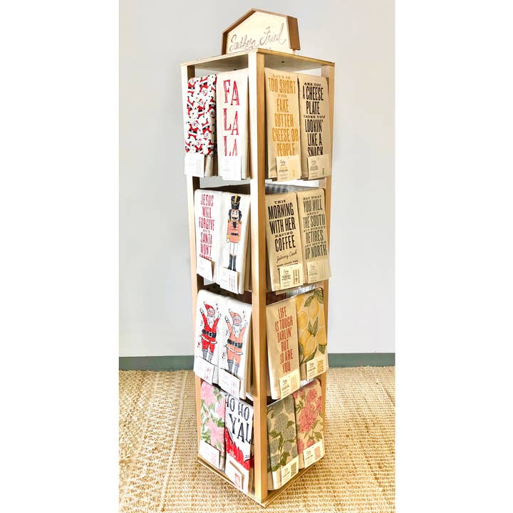 SOUTHERN FRIED DESIGN BARN - Wholesale Retailer Display - Home & Living - Kitchen Towel Display Spinner0