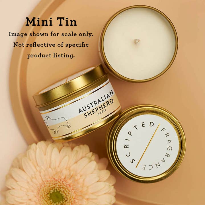 Scripted Fragrance - Wholesale Jar/Filled Candle - Rescue Dog Soy Candle in Drinking Glass Two-In-One Gift16