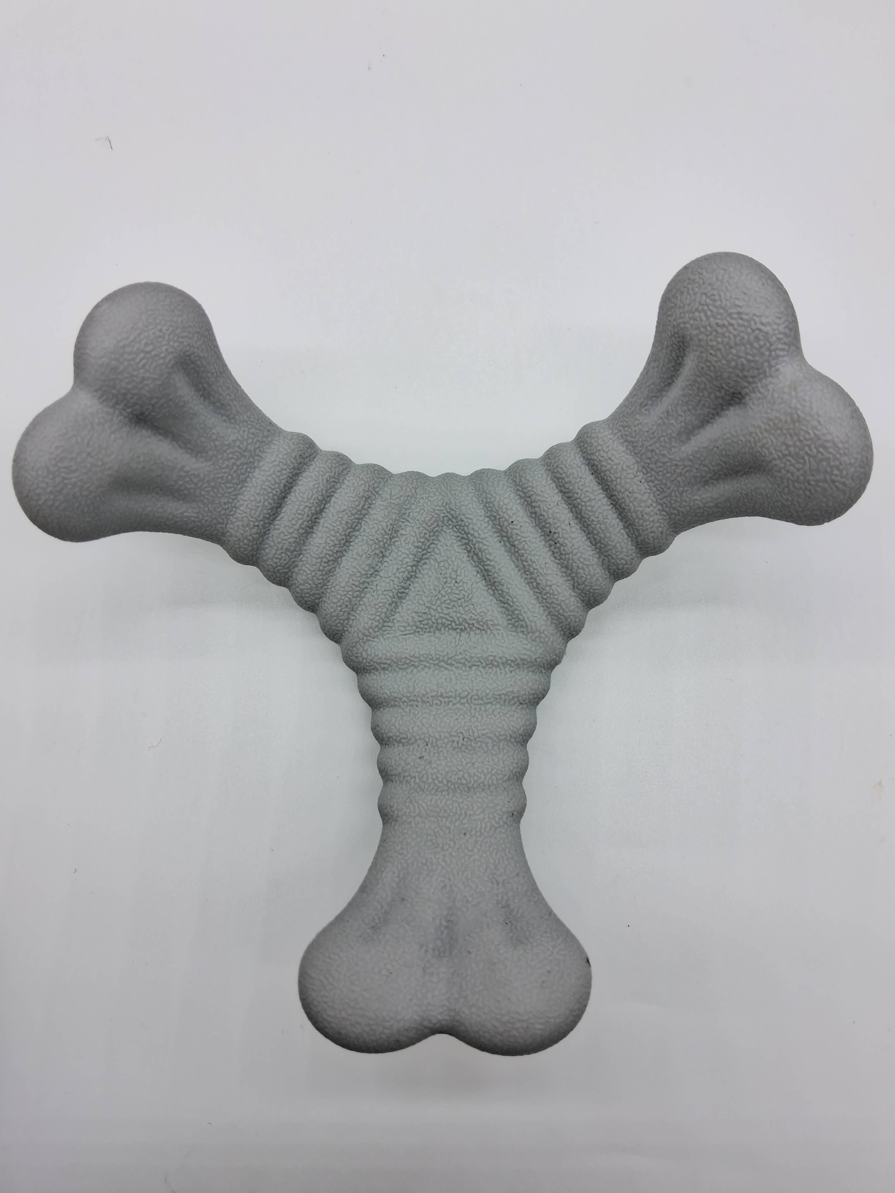 Toys N Treats Box – Brinquedo de mastigar para cão - Cão por atacado – Brinquedo de Mastigar Tri-Bone XL para Cães8