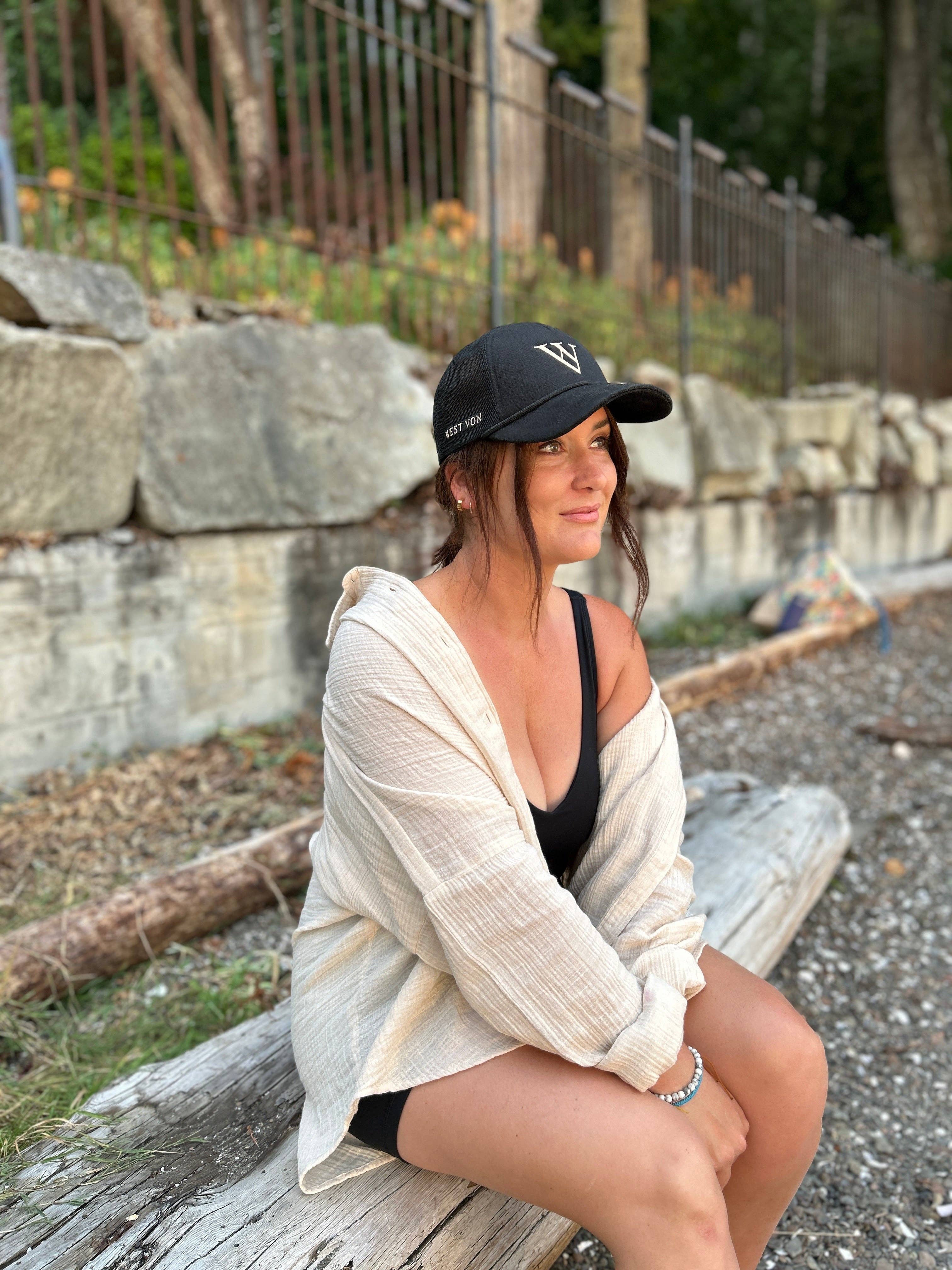 WEST VON - Vente Casquette de camionneur – femme - Casquette de baseball Tess | Trucker Hat1