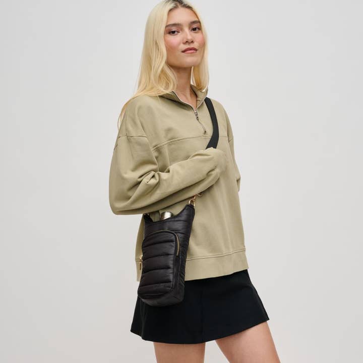 Urban Expressions - Wholesale Crossbody Bag - Women's - Jace Water Bottle Nylon Puffer Crossbody20