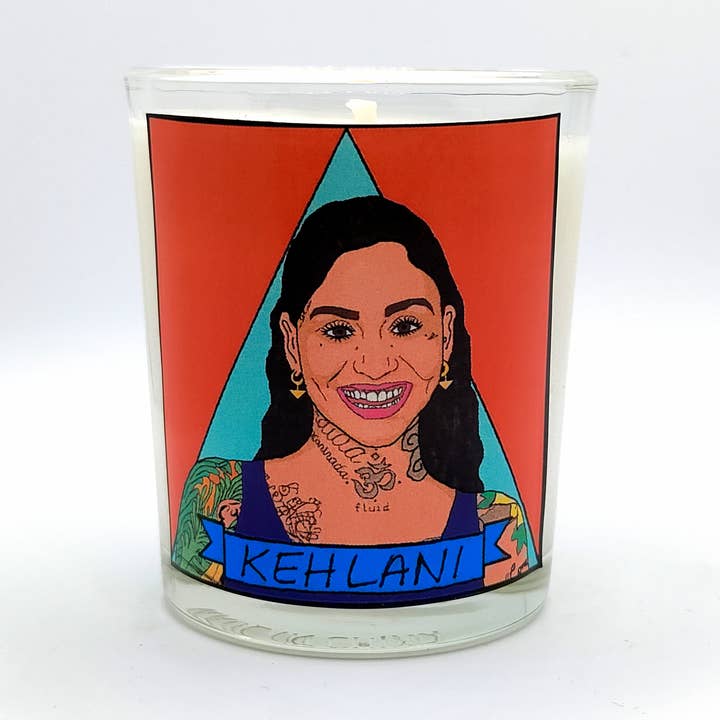 Kehlani Glass Votive Candle for wholesale by Flaming Idols