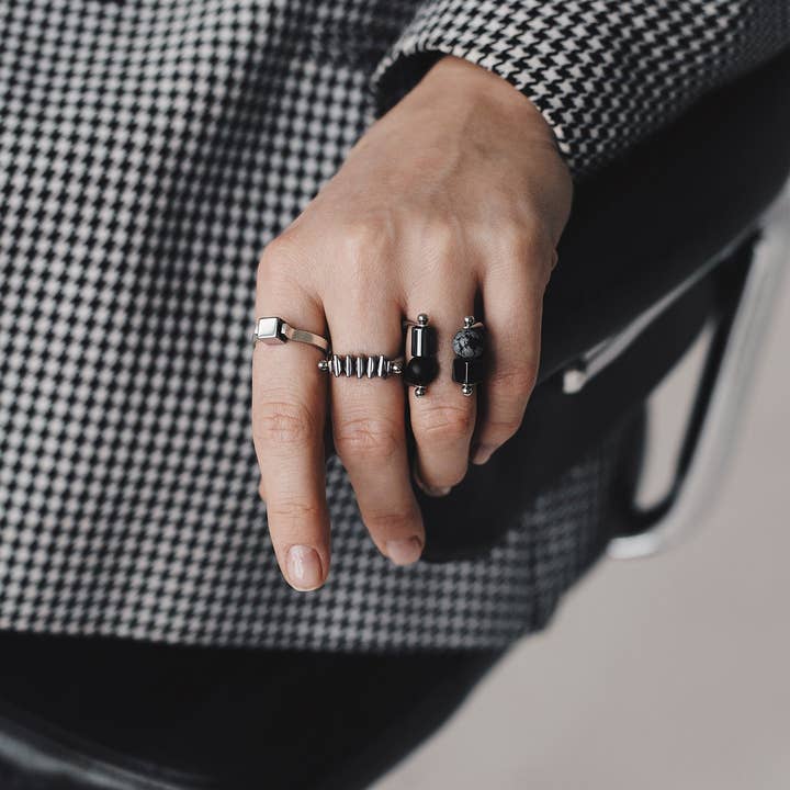 Istovo - Wholesale Cocktail/Statement Ring - METROPOLIS ring7