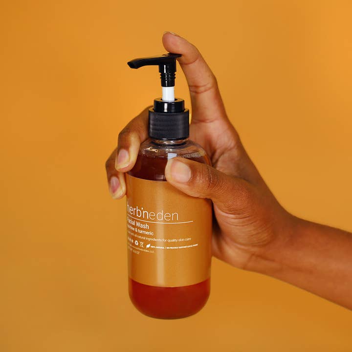 Herb'N Eden – wholesale Facial cleanser – Tea Tree & Turmeric Facial Wash1