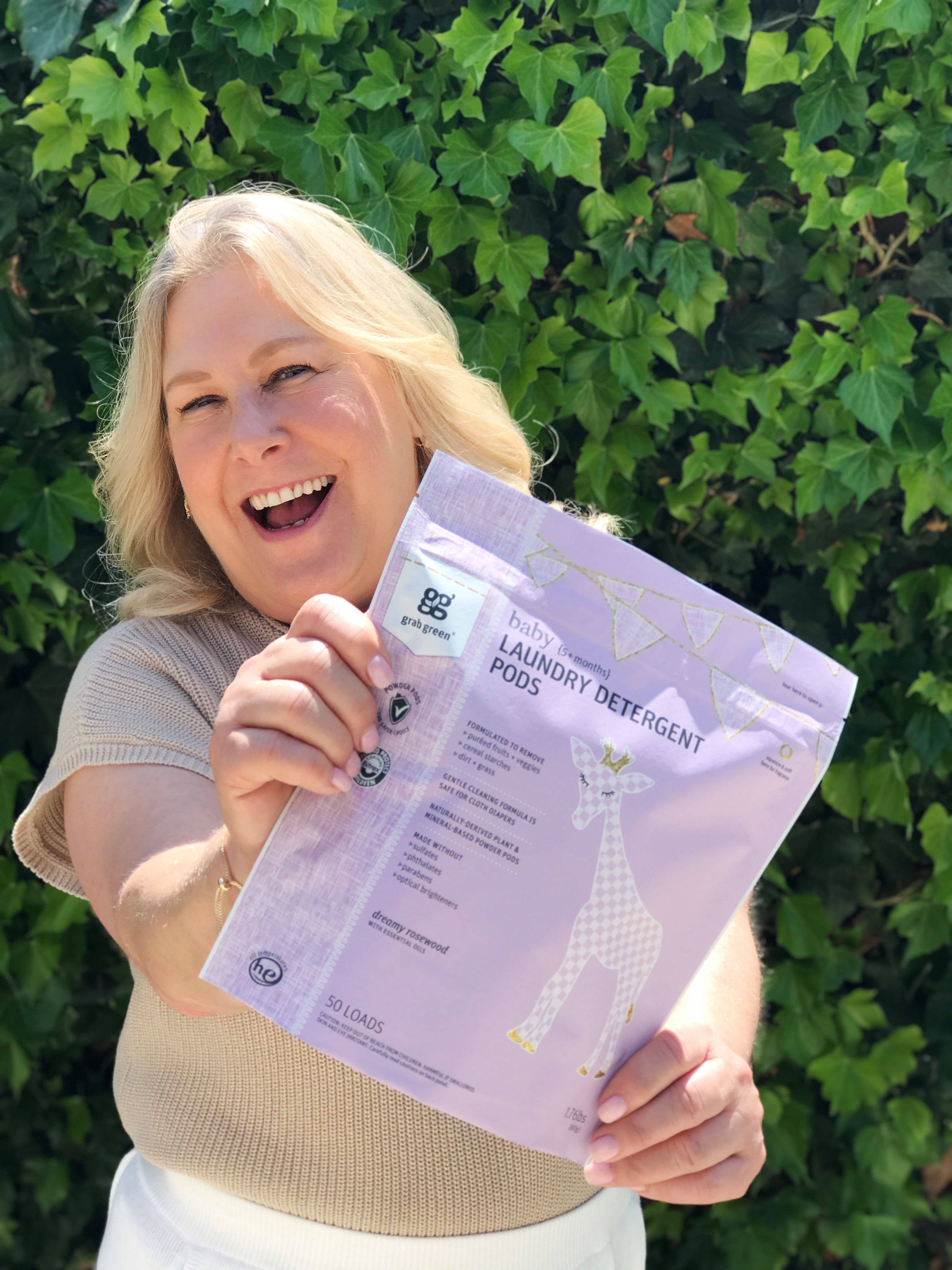 Grab Green - Wholesale Laundry Detergent Powder/Pods - Baby Laundry Detergent Pods, Rosewood, 50 Loads9