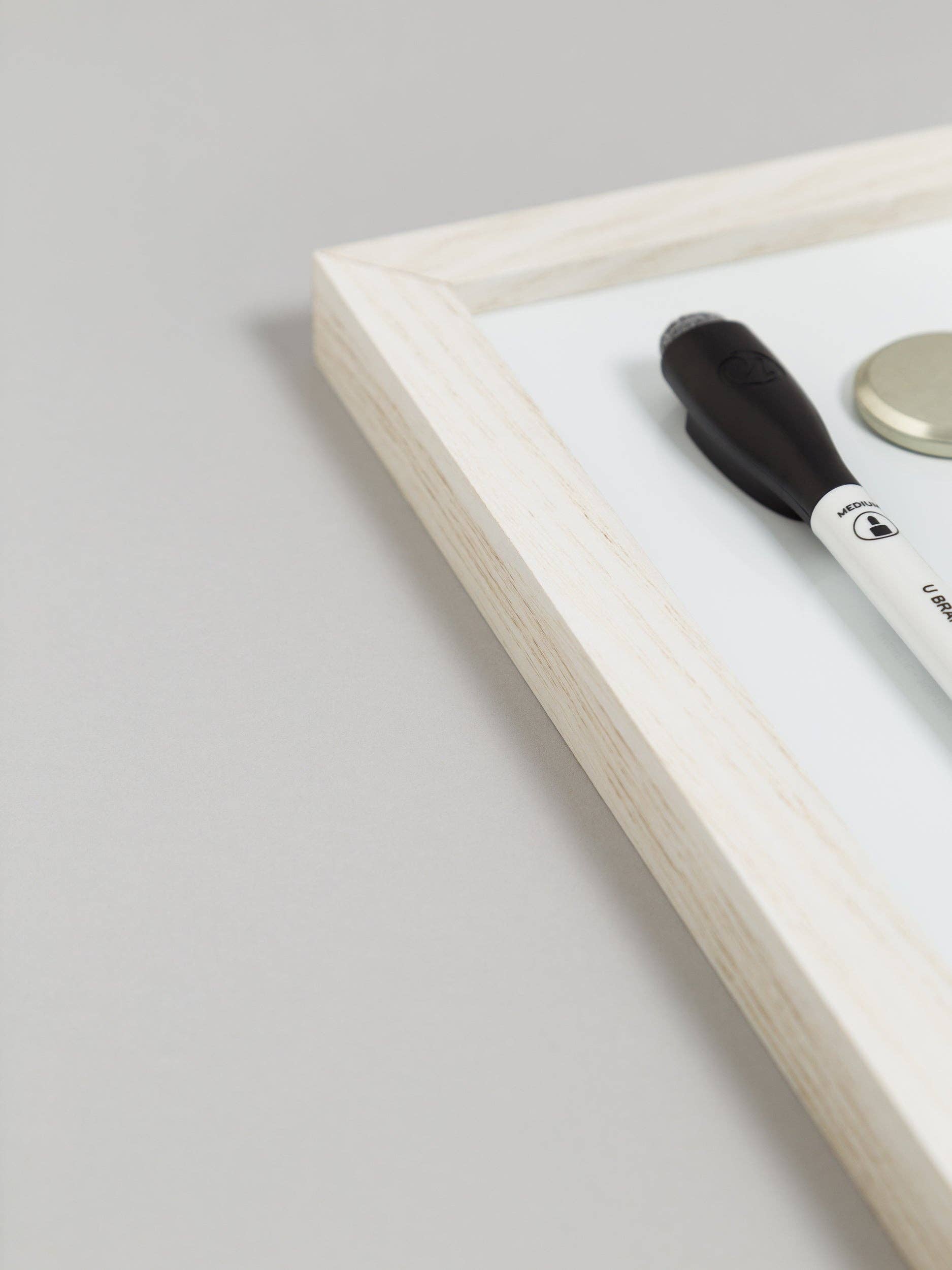 U Brands - Wholesale Whiteboard/Dry-Erase Board - Rustic Wood Dry Erase Board, 14" x 14"1