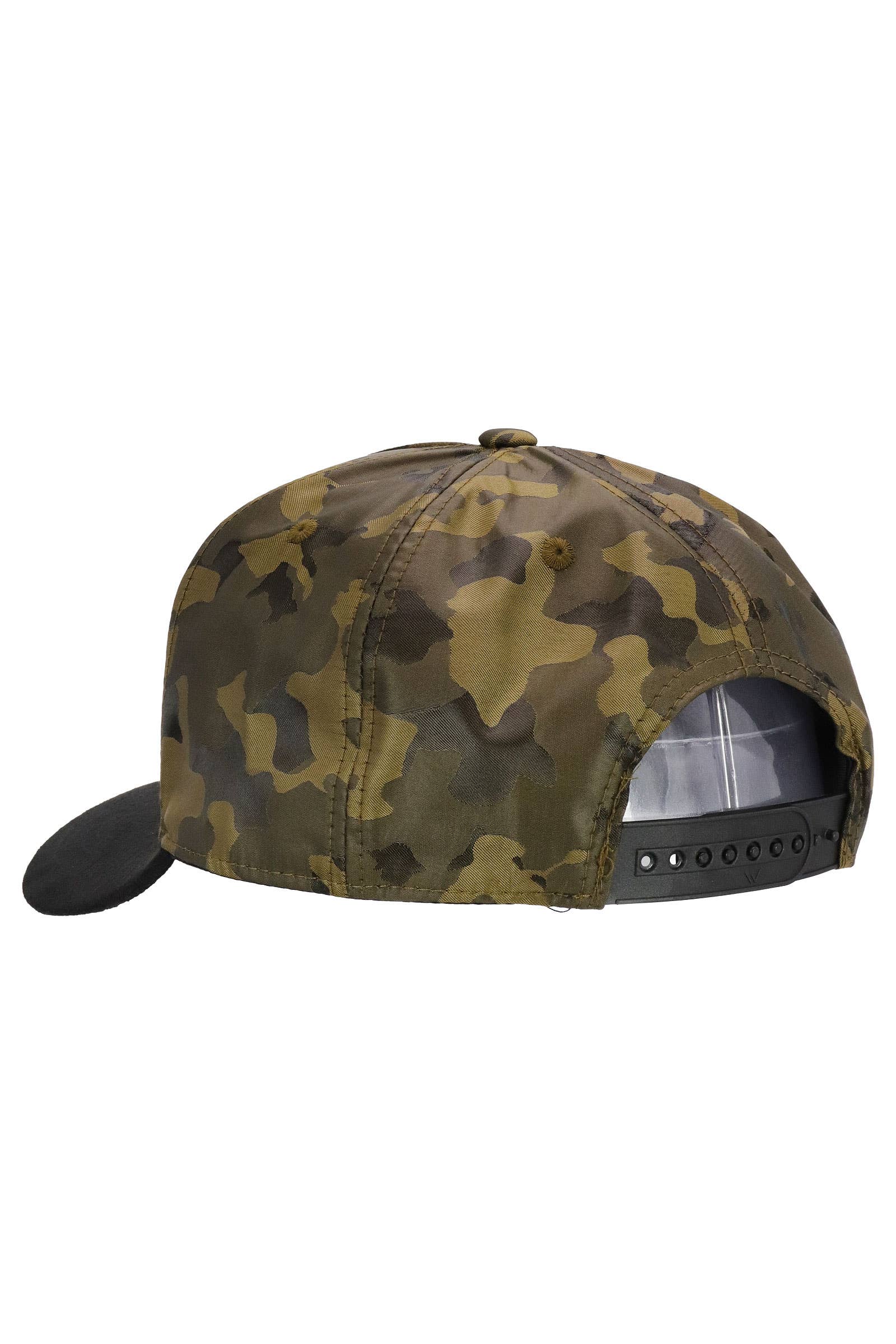 Cap Zone - Vendita all'ingrosso Cappellino da baseball - Unisex - Berretto da baseball a 5 pannelli con visiera in camoscio vegano mimetico18