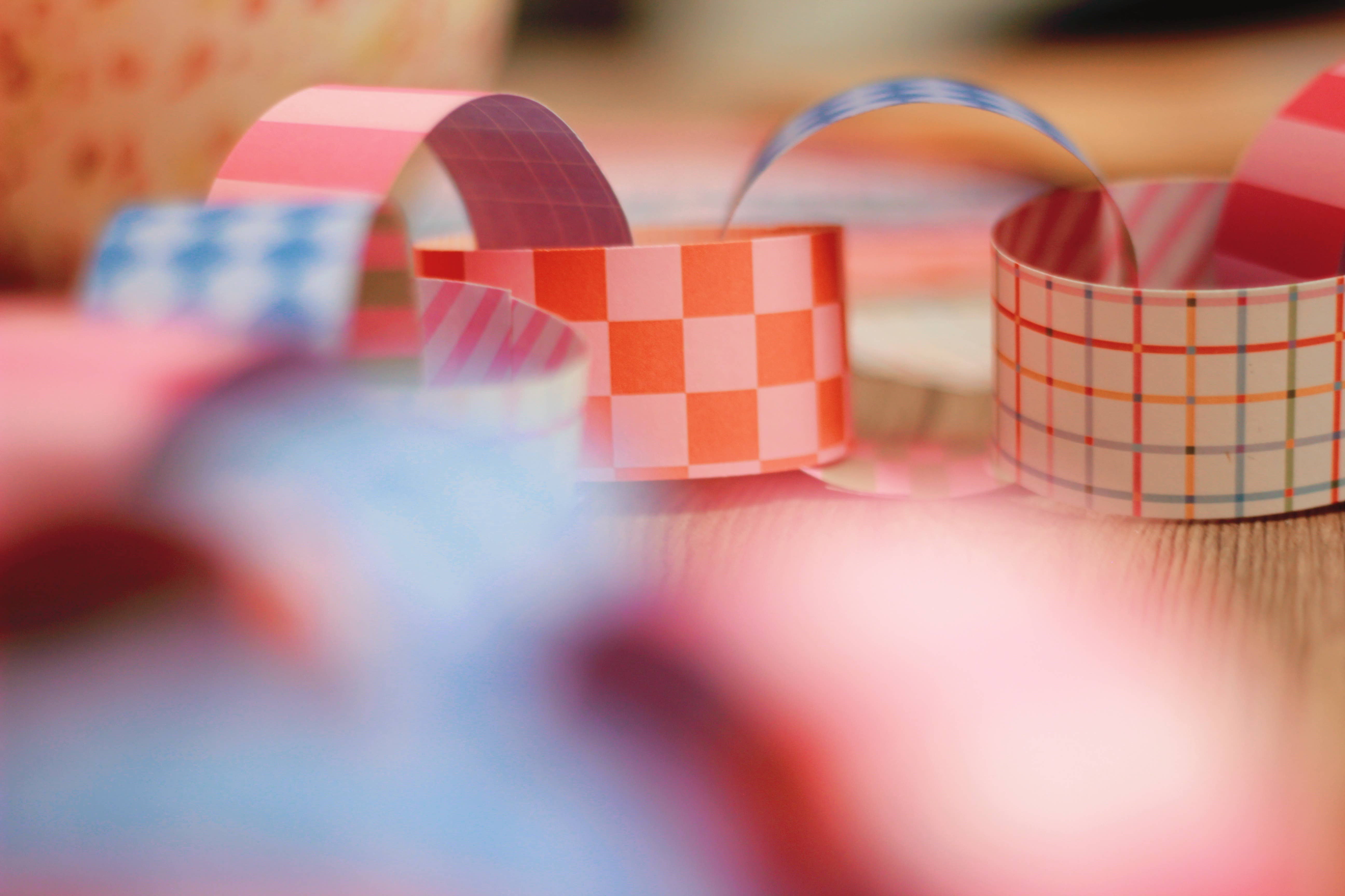 Moo and May Studio - Wholesale DIY Craft Kit - Block Party | Paper Chain Kit Birthday Bunting Party Decor5