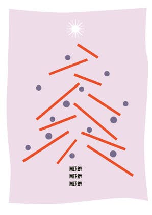Fritzante - Wholesale Postcard - Postcard Merry Merry Merry1