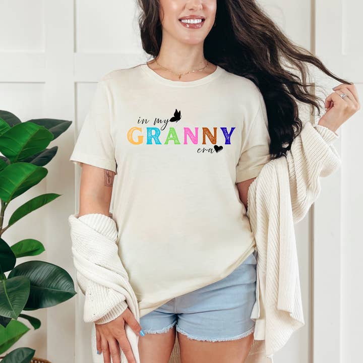 In My Granny Era Graphic Tee for wholesale by Ink Attic Wholesale