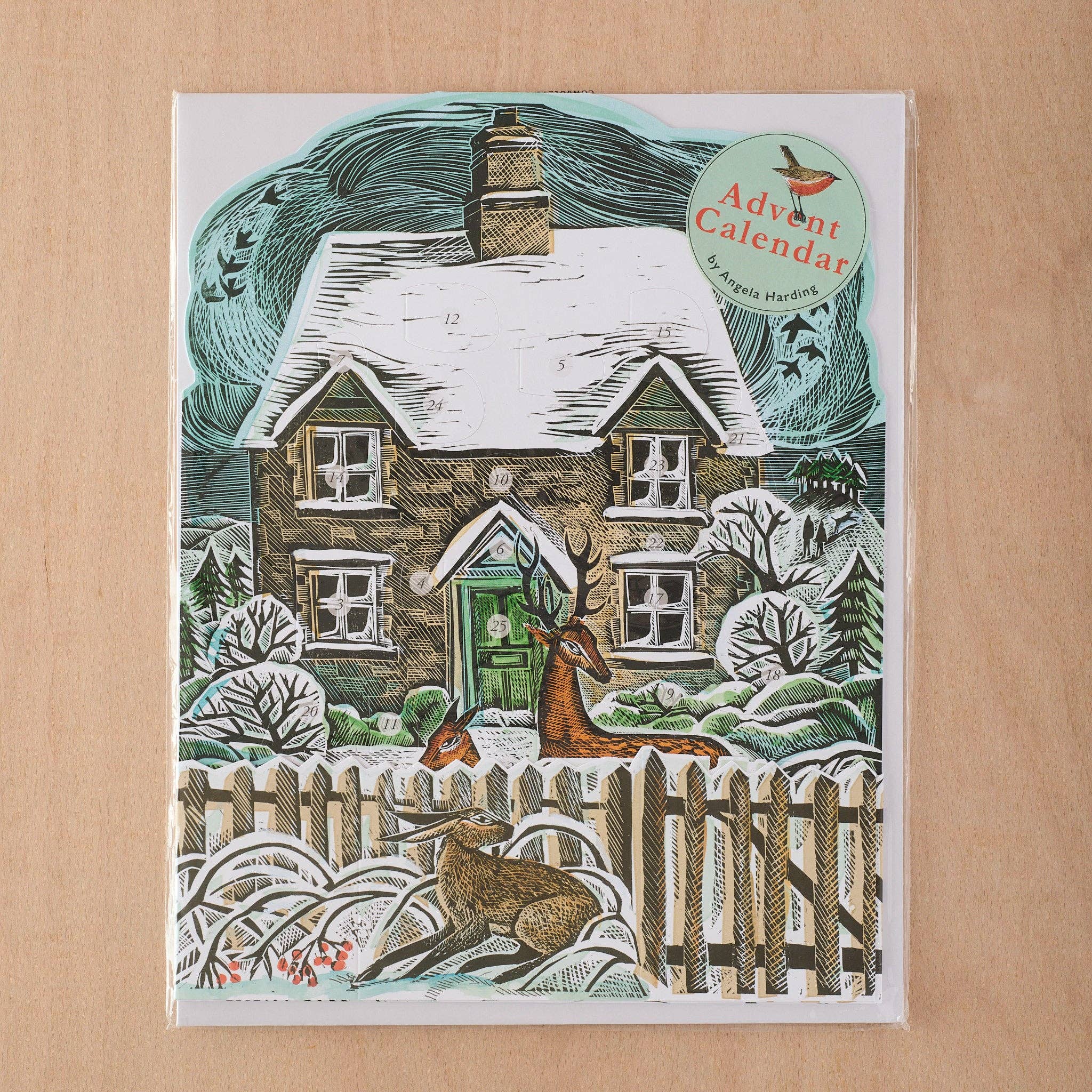 Art Angels - Wholesale Advent Calendar - Christmas Cottage Advent Calendar1