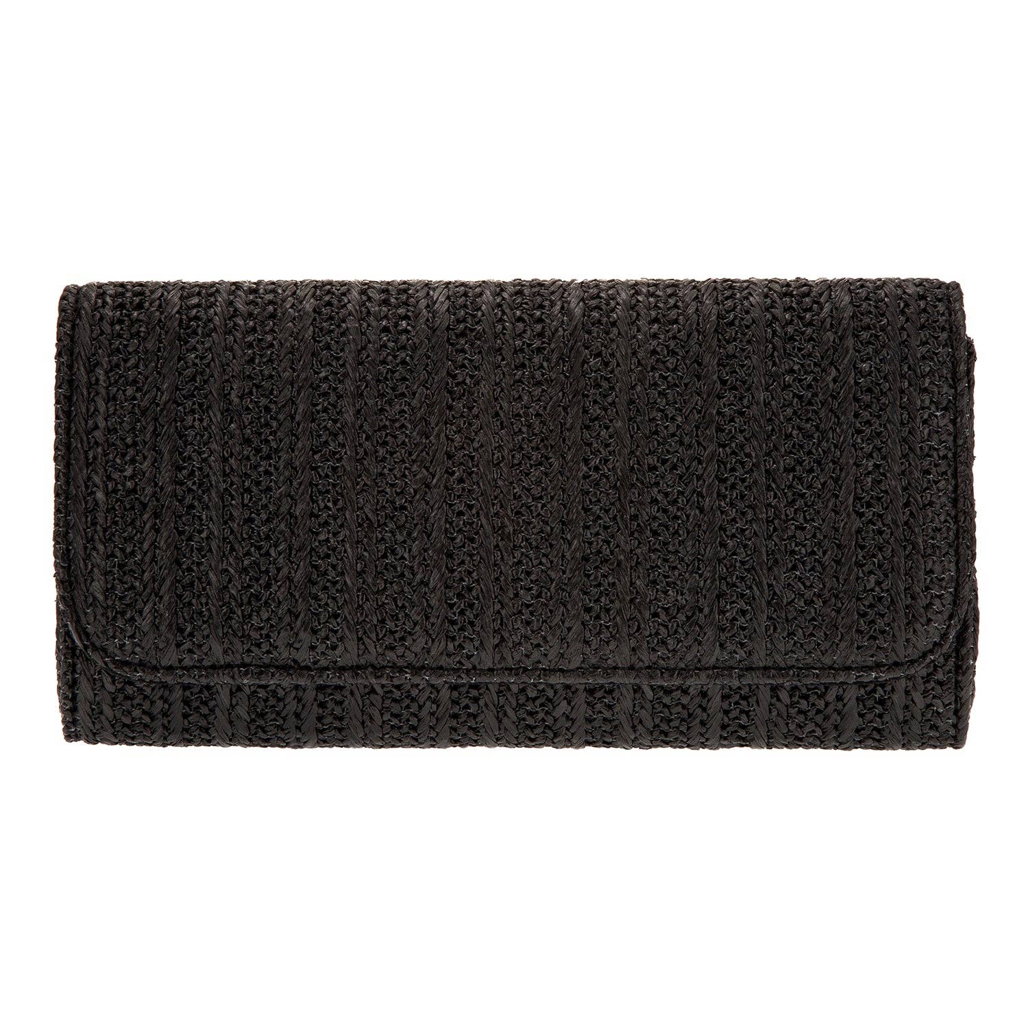 JNBFASHION.COM - Wholesale Clutch - Dames - Koppeling met natuurlijk rietje0