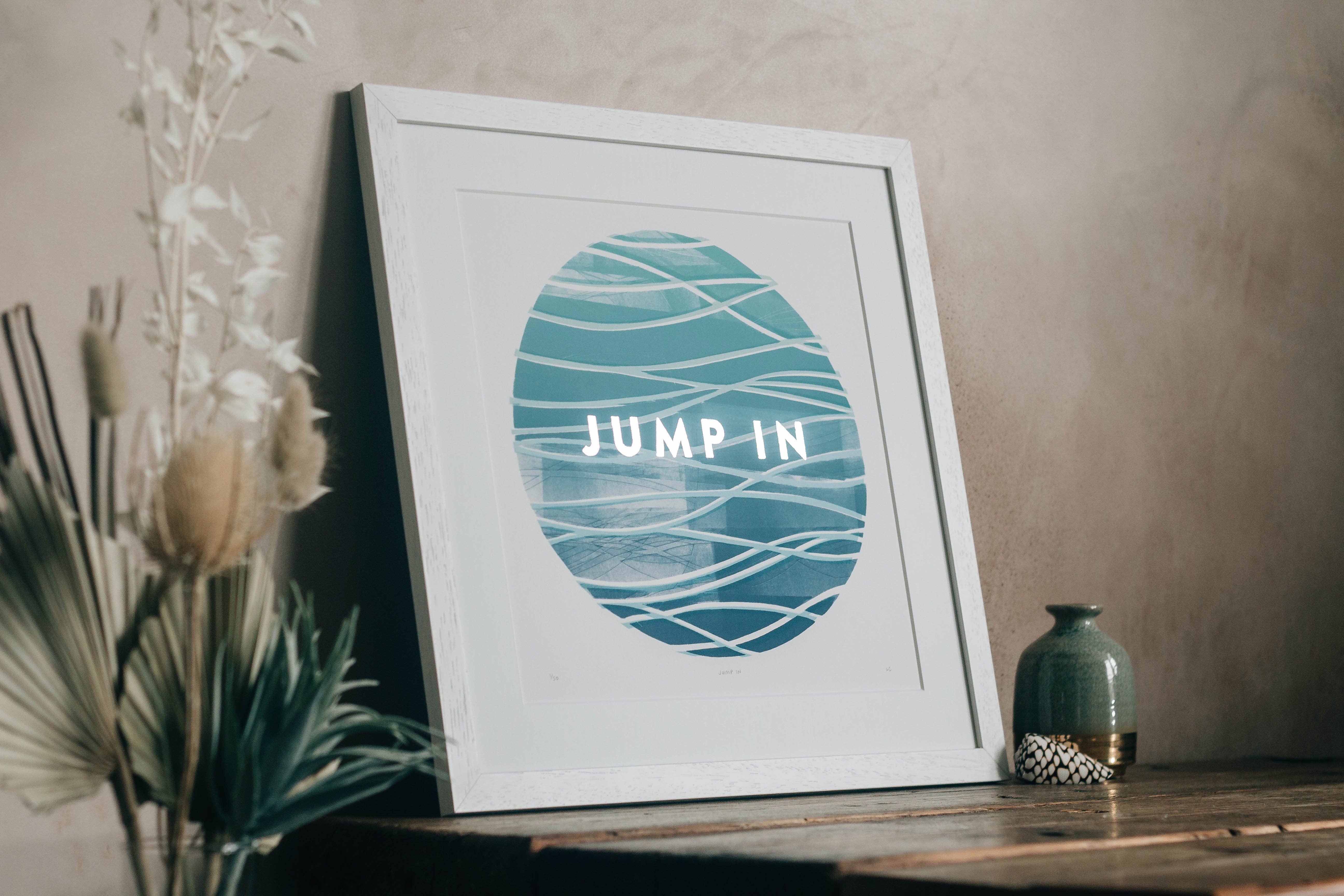 Slow Sunday - Wholesale Art Print - ‘Jump In’ Ocean Wave Metallic Limited Edition Fine Art Print1