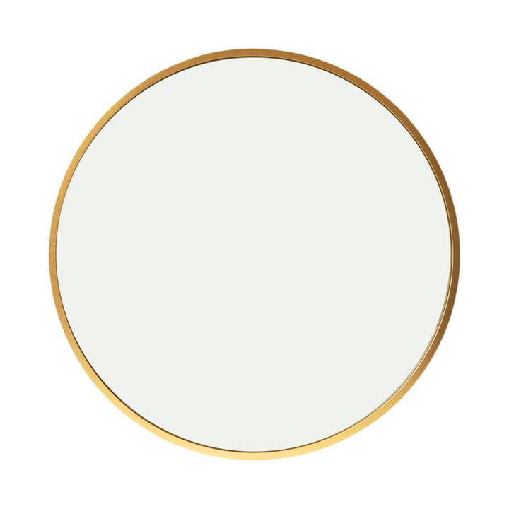 Reflection Mirror With Brass Frame - 50 cm for wholesale by MOUD Home