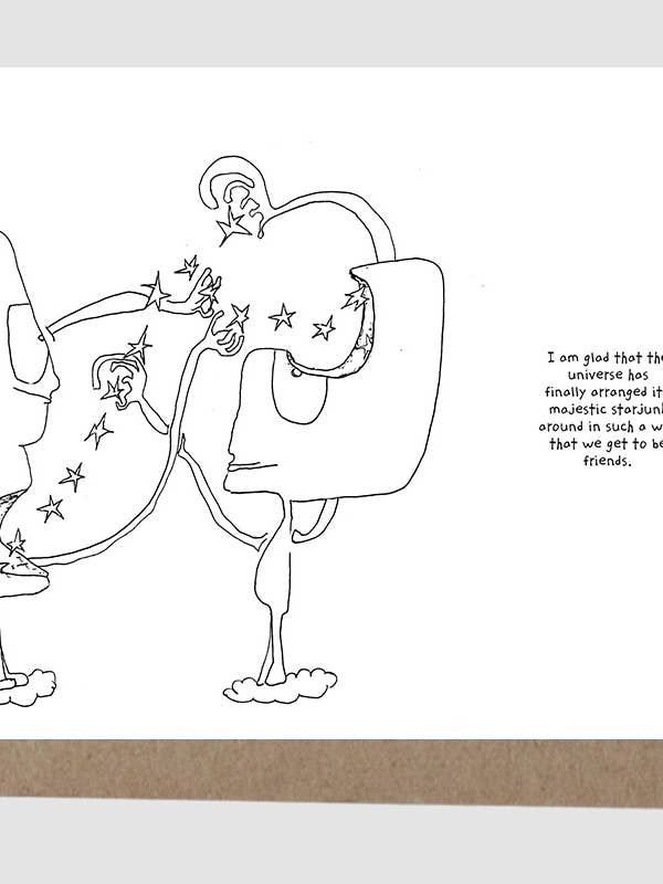 Starjunk - Greeting Card for wholesale by The Art of Seth