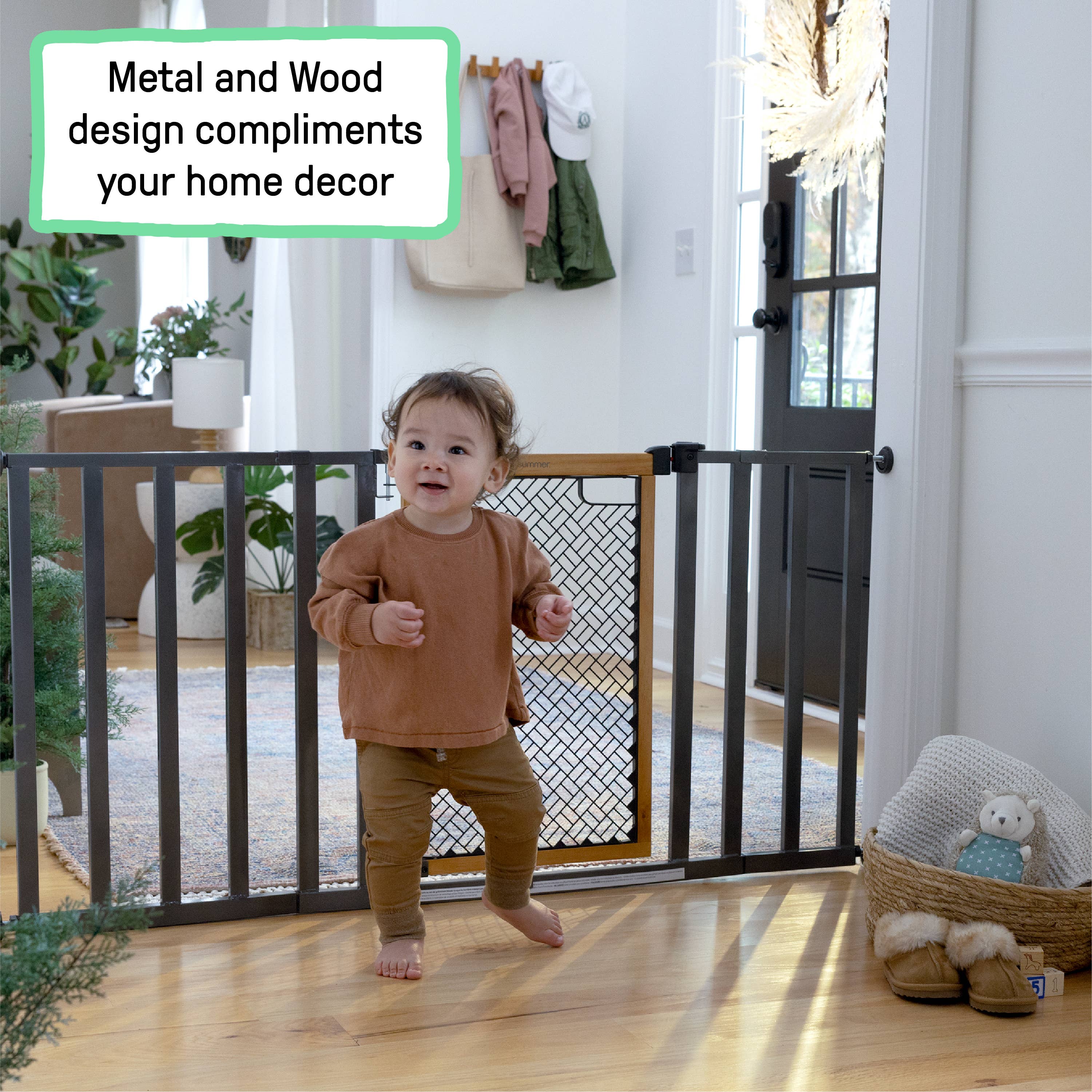 Ingenuity - Wholesale Pet Folding Gate - Dog - Ingenuity Thruway 60XW Series Extra Wide Safety Pet and Baby1