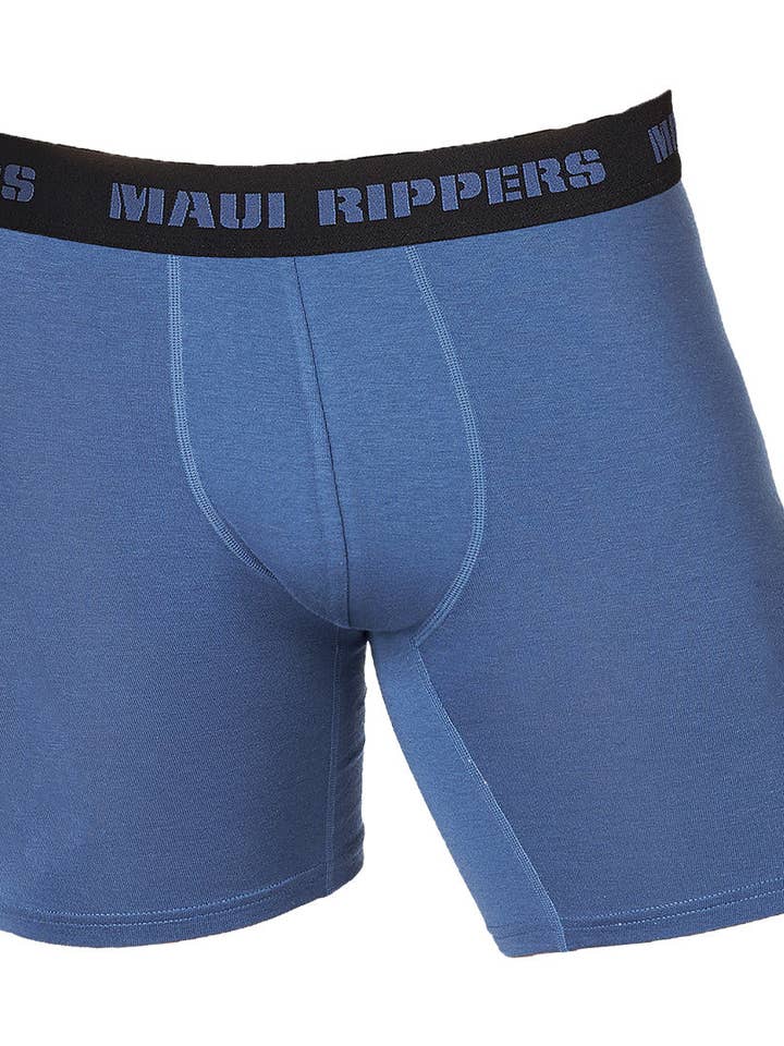 Sous-vêtements haut de gamme pour hommes, caleçons - Modal® Cotton Blue pour la vente par Maui Rippers