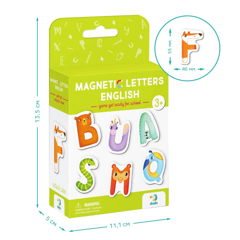 DoDo Brand - Wholesale Magnet - Kids & Baby - Magnetic Game For Kids - Magnetic Letters English3