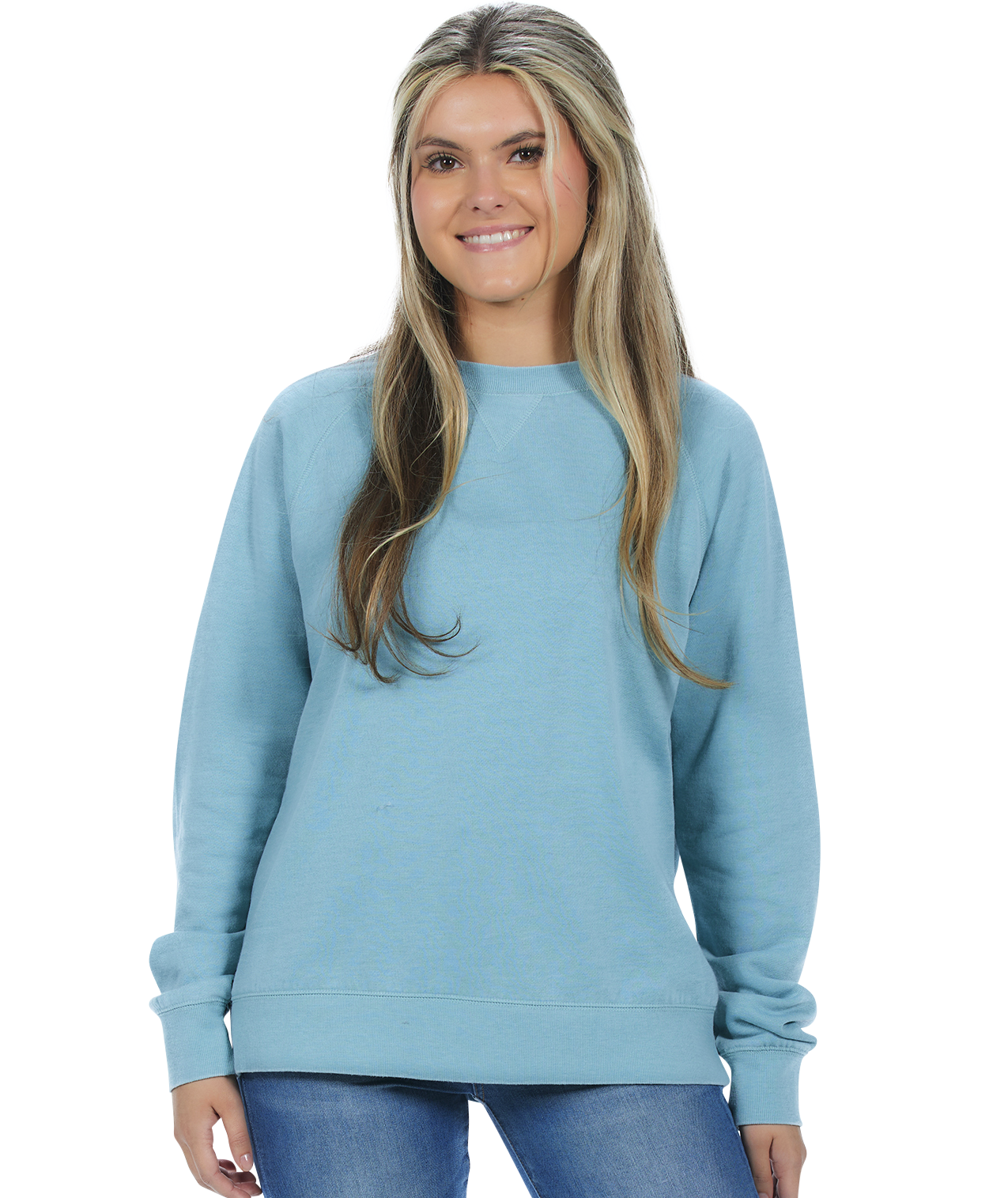 U.S. Apparel - Wholesale Sweatshirt - Women's - Adult Vintage Fleece Crew42