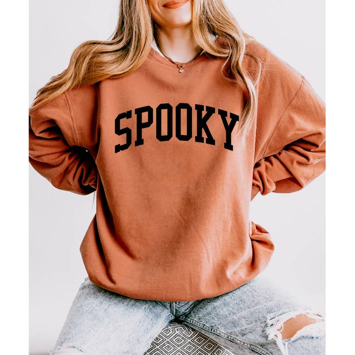 Spooky Halloween Sweatshirt for wholesale by The Key Collective