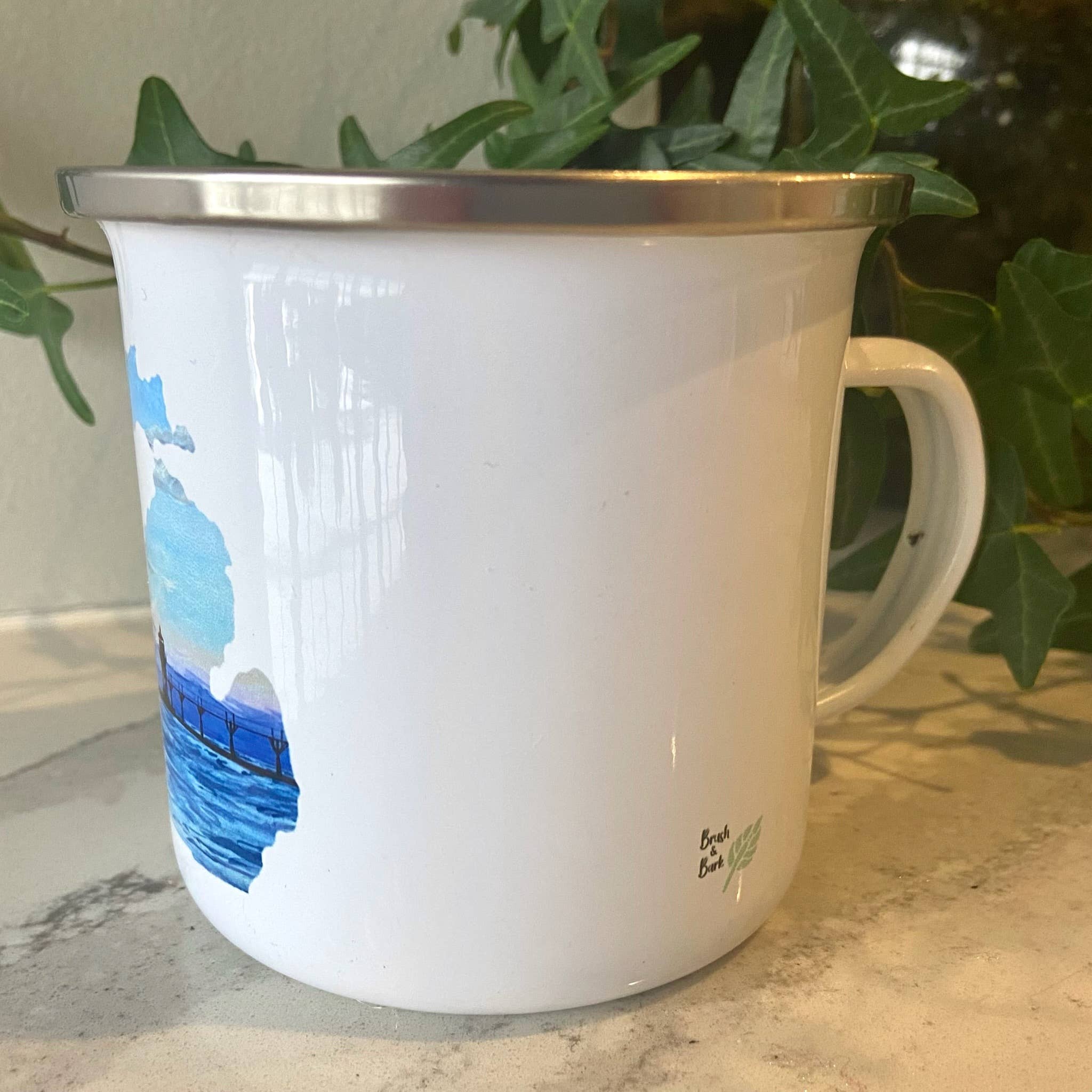 Brush & Bark - Wholesale Coffee Mug - Lake Michigan Camping Mug6