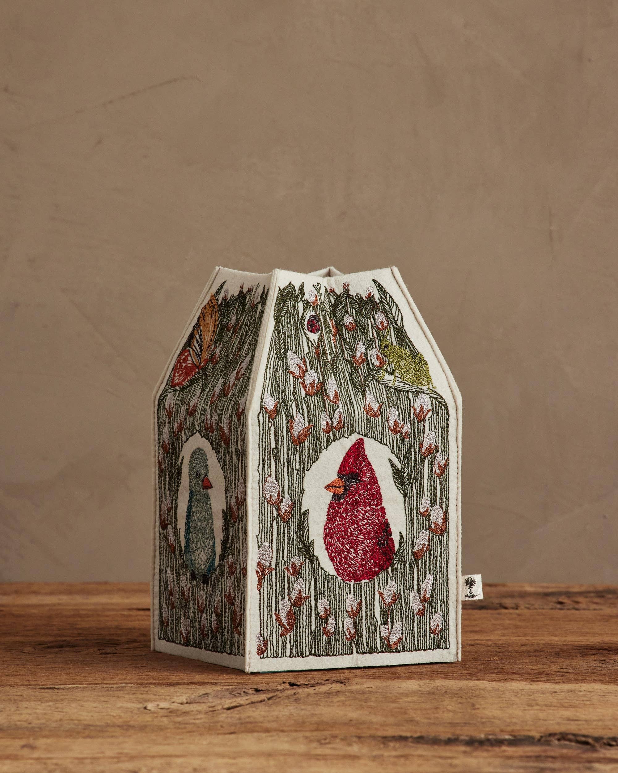 Coral & Tusk - Wholesale Tissue Box - Birdhouse Tissue Box Cover3