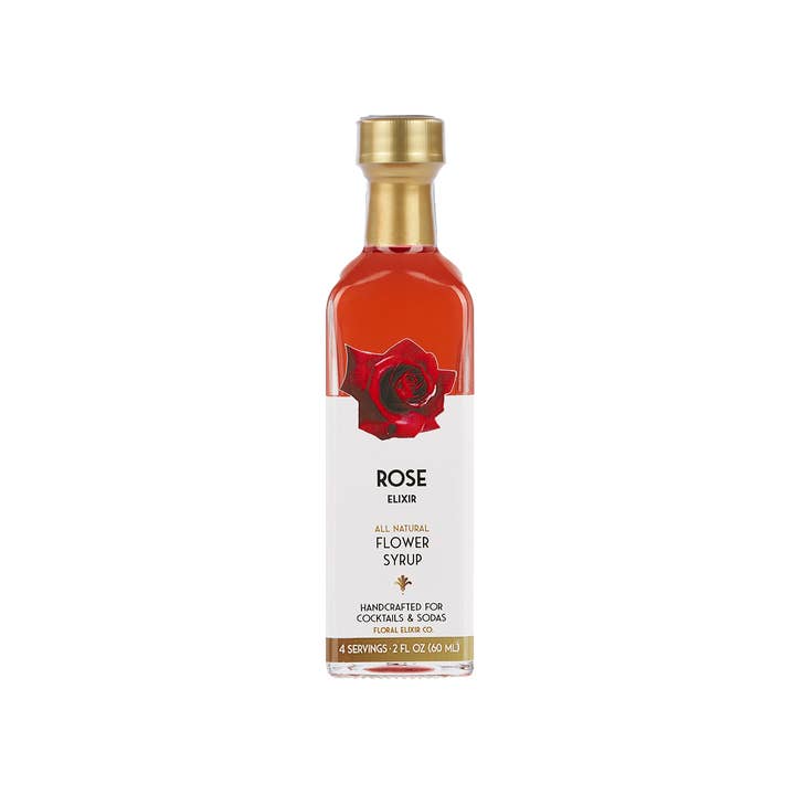 Floral Elixir Co. - Wholesale Cocktail Mix/Syrup - Rose Elixir. All Natural Cocktail & Soda Syrup.2
