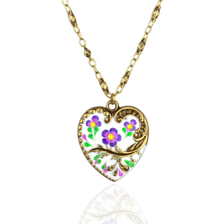 Pasque Garden Necklace for wholesale by Anne Koplik Designs, Inc.