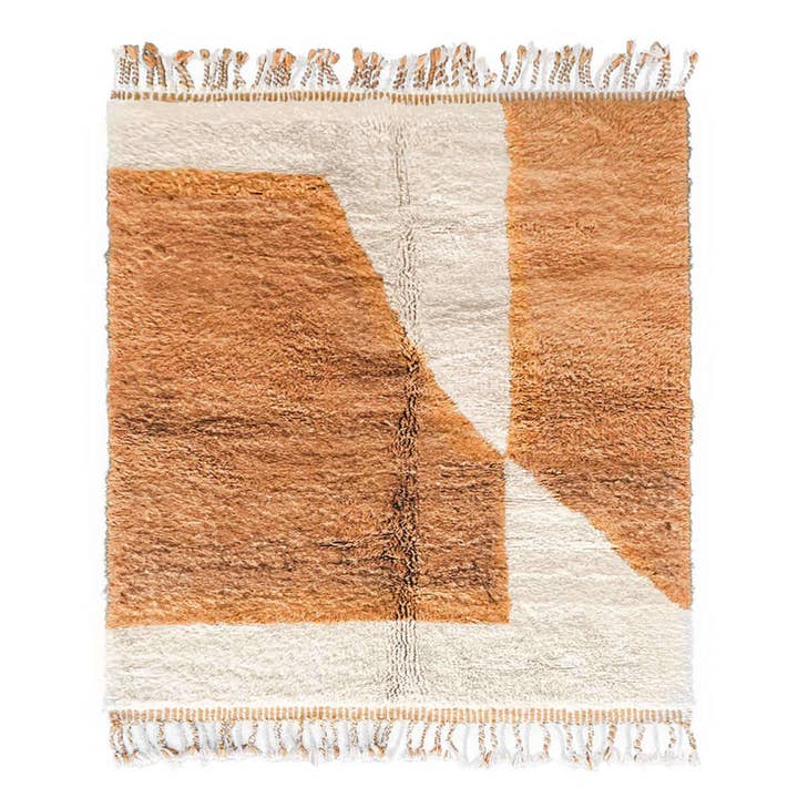 Moroccan Woven Treasures - Wholesale Area Rug - Beige Moroccan Rug, Berber Shag Rug, Large Area Rug3