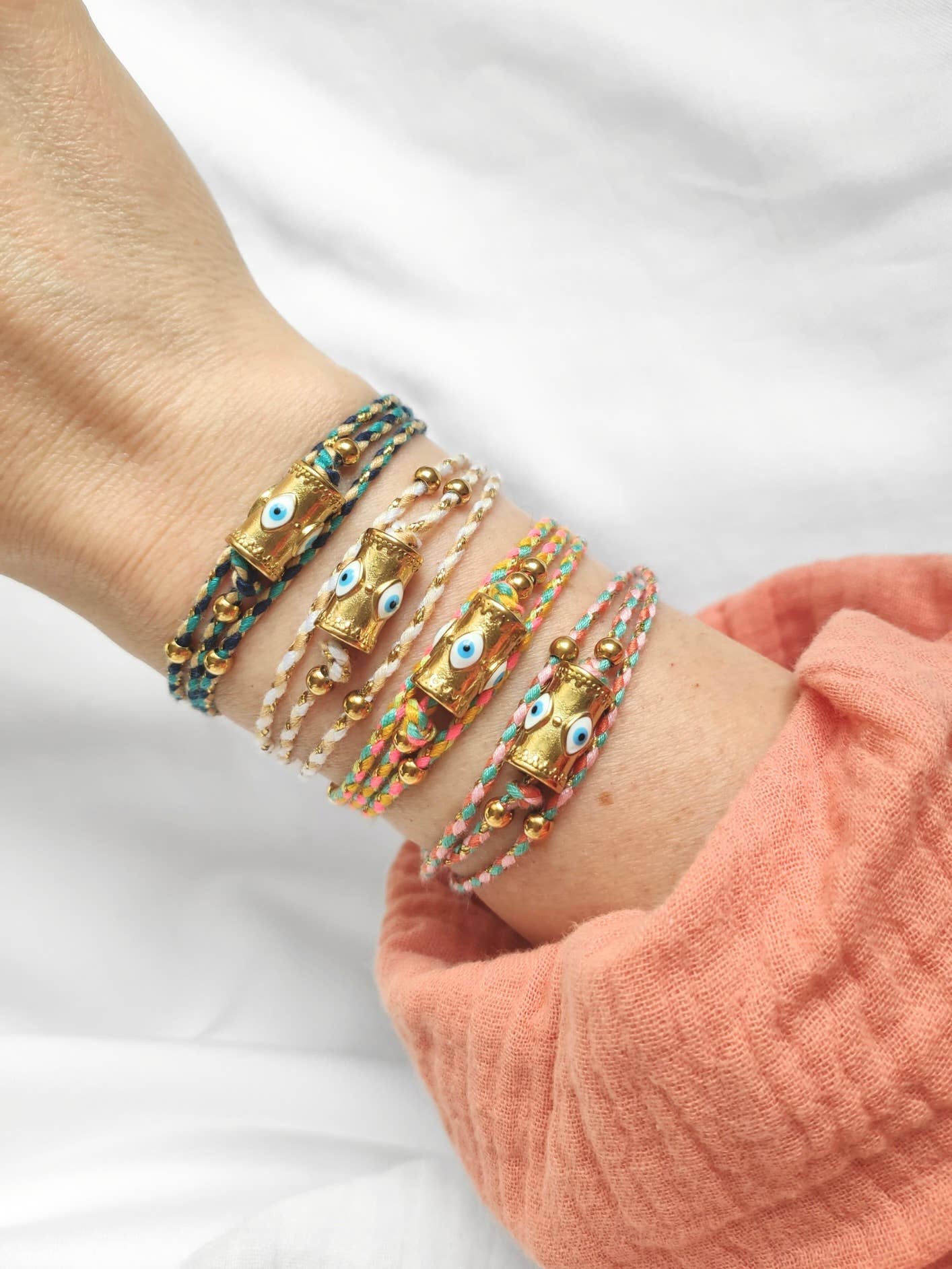 L'Atelier d'Artémis - Wholesale Halskettinghanger - INDI twee-in-één sieraad – omvormbare ketting & armband40