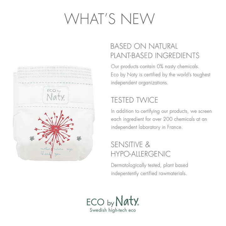 Eco by Naty - Wholesale Diaper (Cloth) - Baby - Diapers Single Packs - Size 3