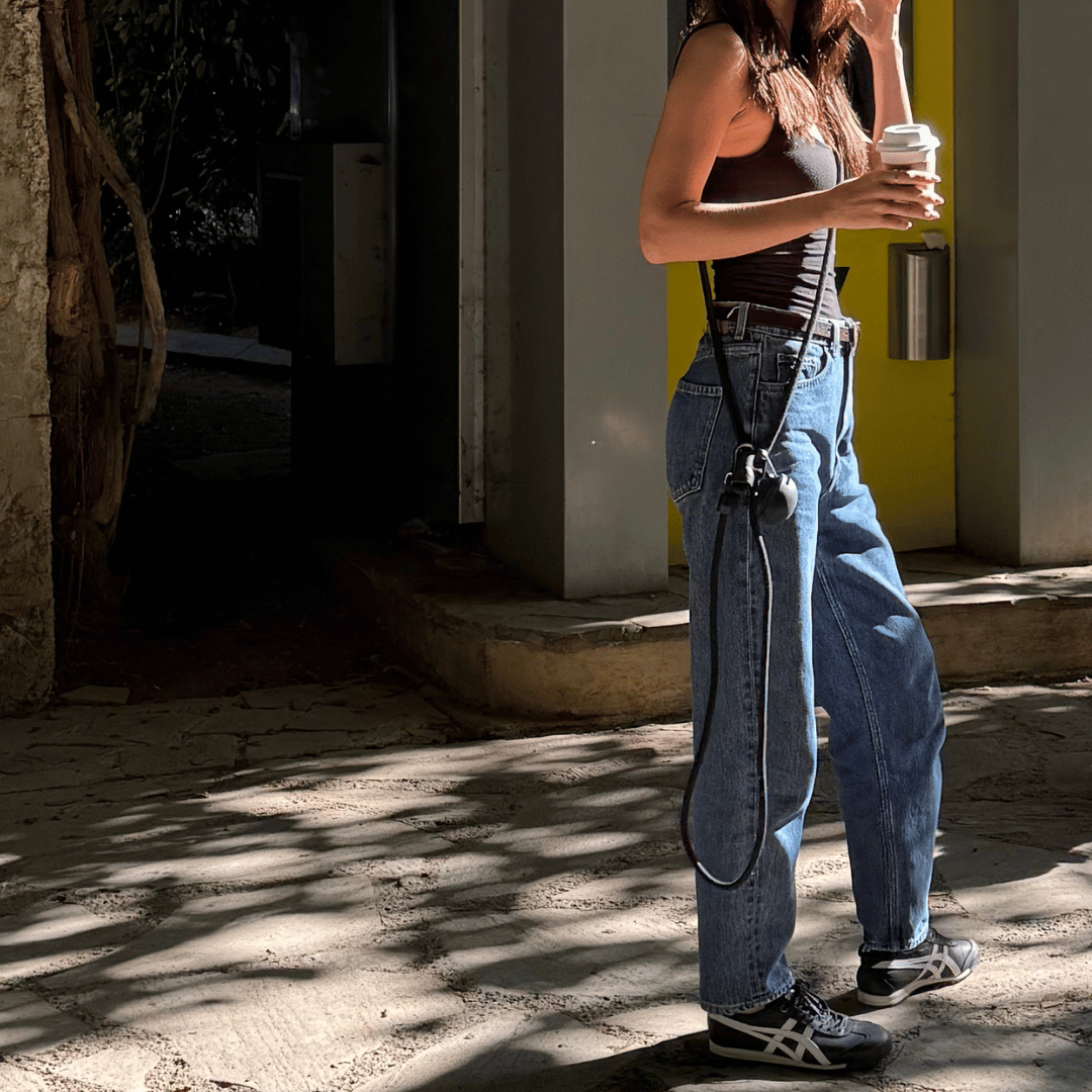 ST ARGO - Wholesale Pet Leash - Dog - HANDS FREE LEAD - Black2