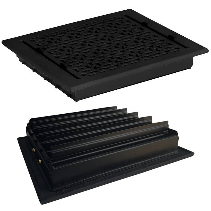 10"x12" AIR SUPPLY Vent with Detachable Steel Louver for wholesale by Registers and Hardware Hub Inc.