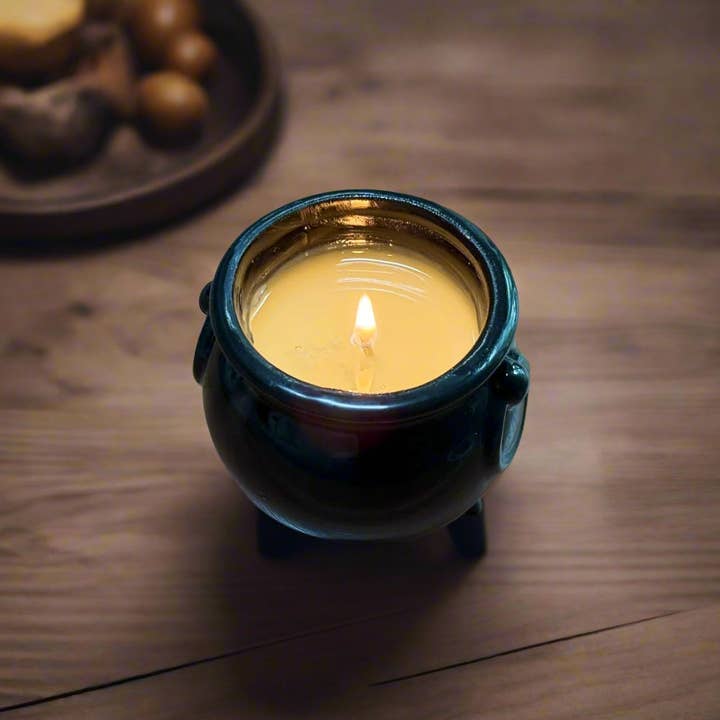 Midnight Embers Candle Co. - Wholesale Jar/Filled Candle - Witches Brew Cauldron Candle -Perfect Fall Halloween Candles1