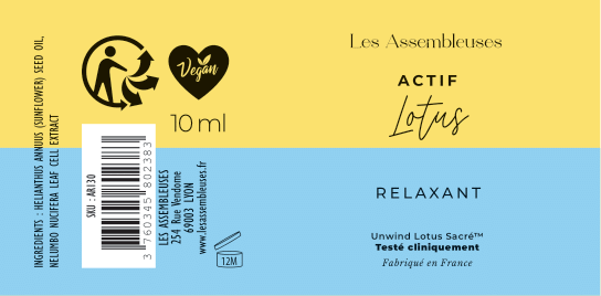 Les Assembleuses – Großhandel Gesichtsserum/-konzentrat – Active Lotus - Entspannend - 10 ml1