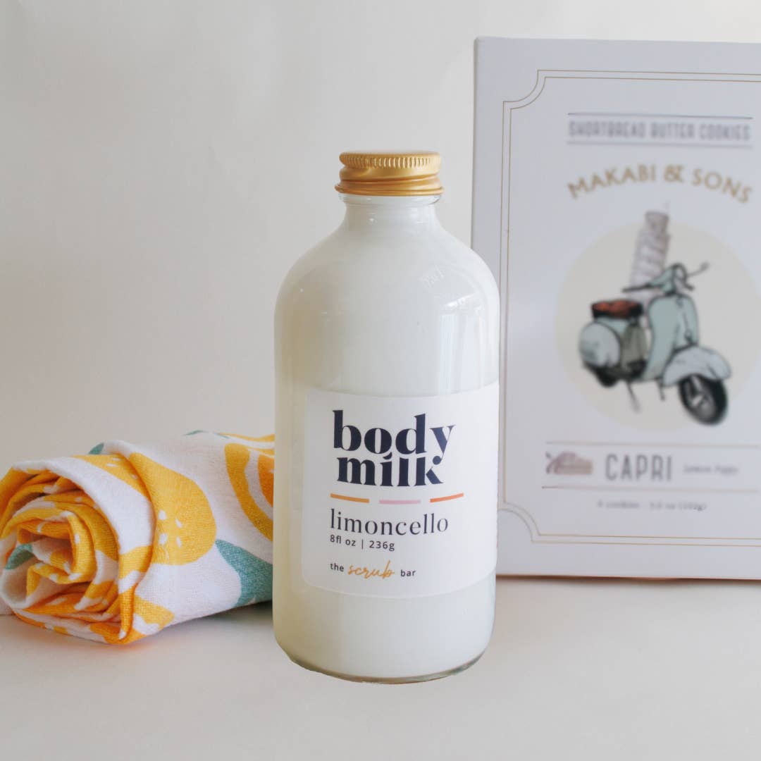 The Scrub Bar - Wholesale Hand & Body Lotion - Limoncello Body Milk | Lemon Scented Body Lotion