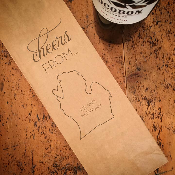 Cheers Local Wine Bag for wholesale by Alice-Louise Press