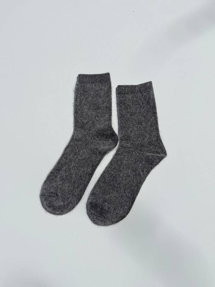 Billy Bamboo - Wholesale Socks - Women's - FLUFFY ANGORA SOCKS - NEUTRAL24