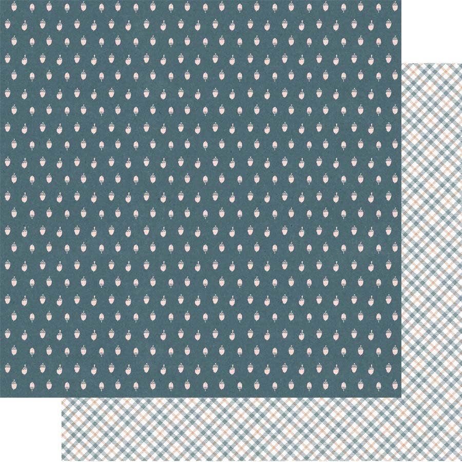 Fancy Pants Designs - Wholesale Plakboek - Memory Lane - Tiny Acorns 12" x 12" dubbelzijdig papier0