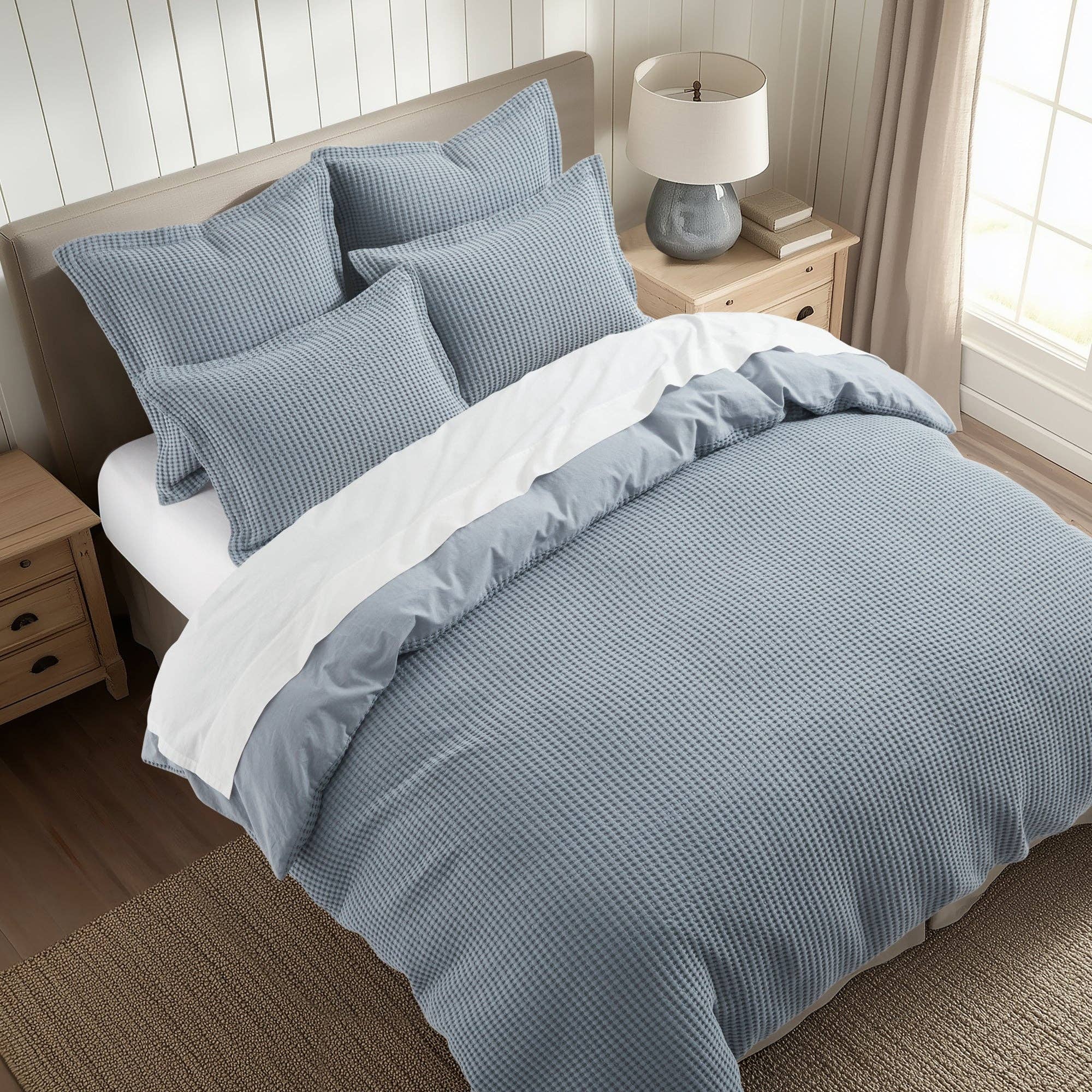 Levtex Home - Wholesale Bedding Set - Mills Waffle Duvet Set78