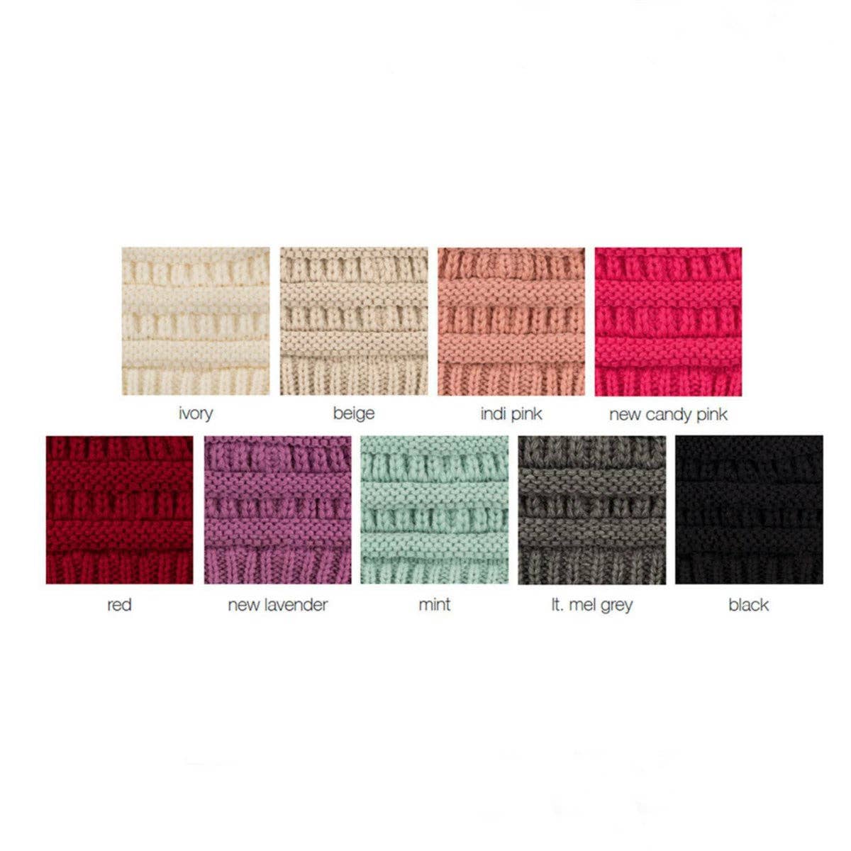 Truly Contagious - Wholesale Beanie - Kids - Cc Baby Pom Beanie  ( BABY-23POMPOM )8