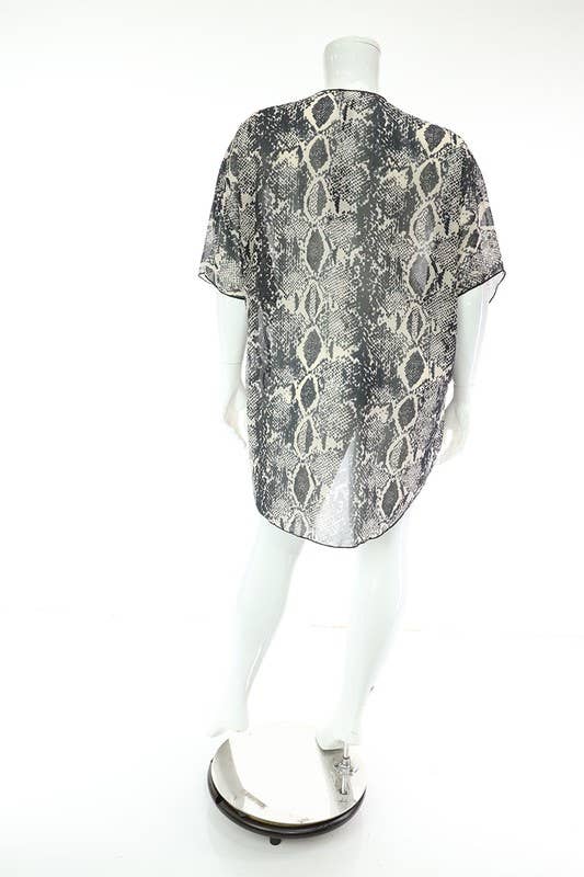 SEXY STAR DESIGN INC – wholesale Kimono - Dam – Plusstorlek Ny Stil Dam Chiffon Kimonoärmar0