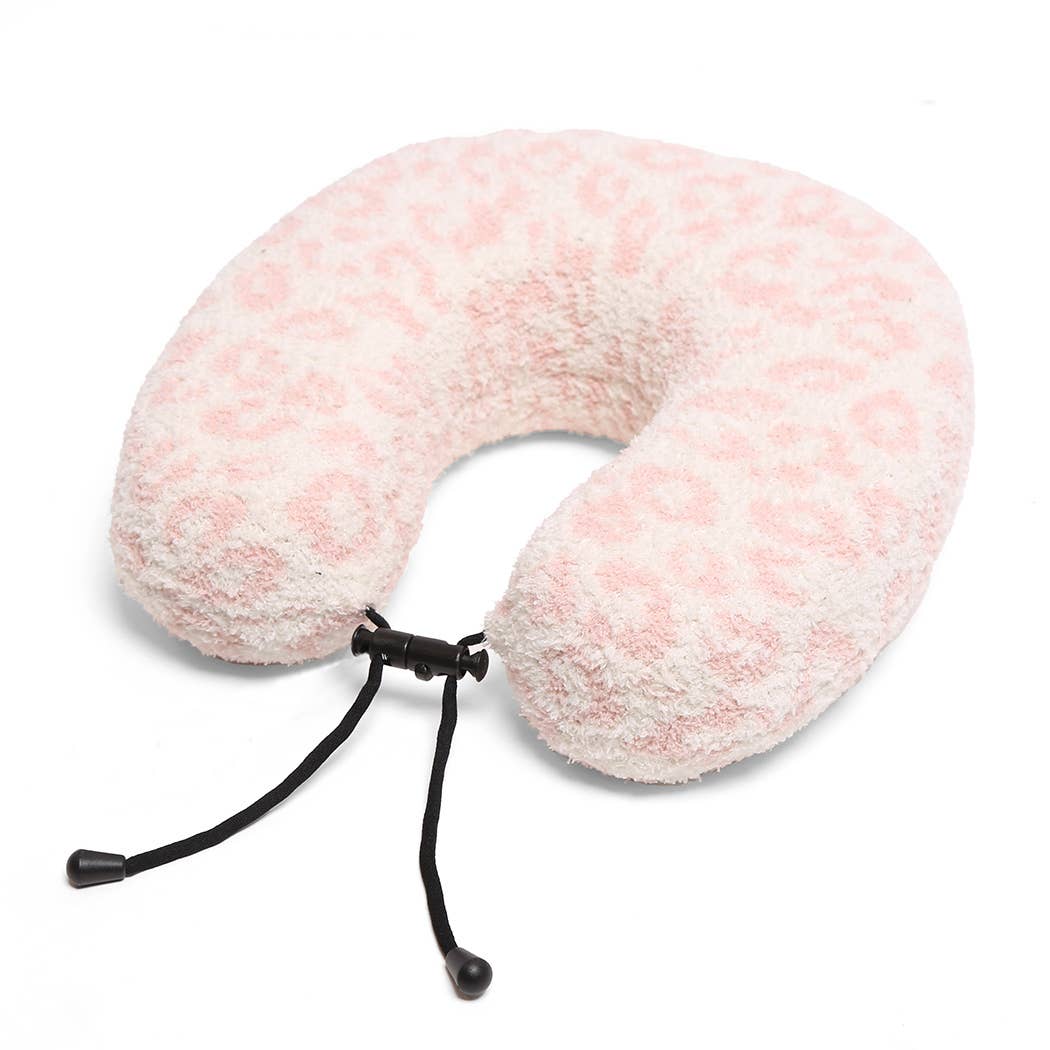 Fashion City - Wholesale Travel Pillow - Soft Leopard Print Travel Neck Pillow6