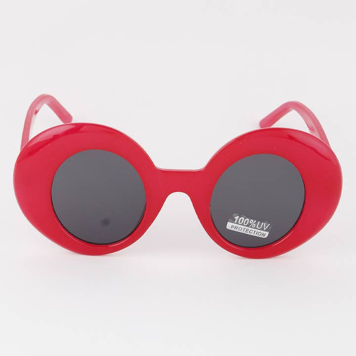 MIX Polarized Bulky Round Sunglasses for wholesale on Faire5