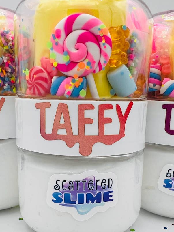 Twisted Taffy Slime Kit for wholesale by Scattered Slime
