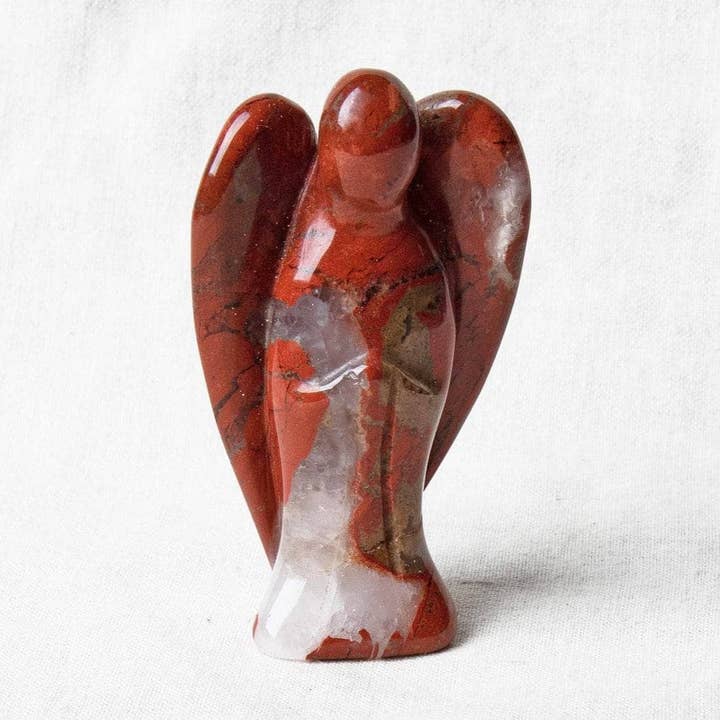 Red Jasper Angel for wholesale by Tiny Rituals