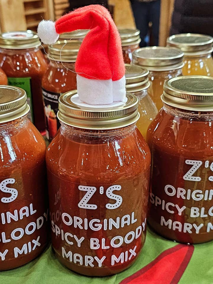 Bloody Mary Mix Spicy Roasted Blend Award Winning Thick Rich Flavor for wholesale by Z's Hot Sauce